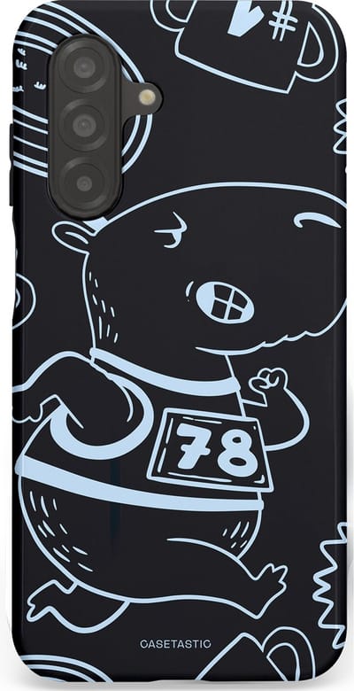 Casetastic Hoesje Geschikt voor Samsung A26 - Stijlvolle Beschermende Duo-layer Case - Capibara kampioen
