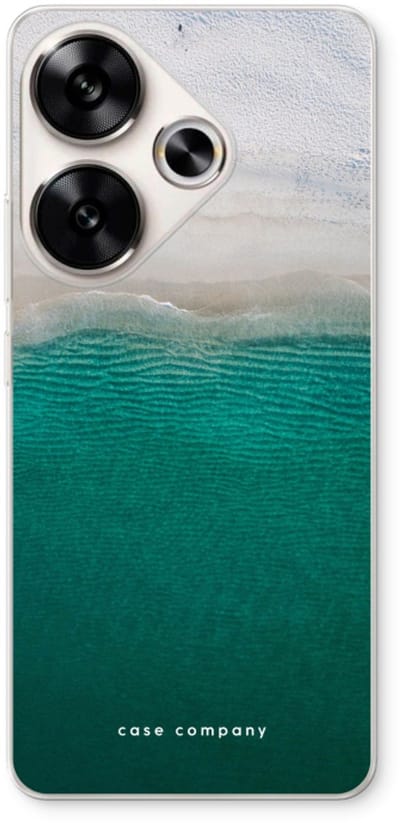 Case Company® - Hoesje geschikt voor Xiaomi Poco F6 hoesje - Stranded - Soft Cover Telefoonhoesje - Bescherming aan alle Kanten en Schermrand