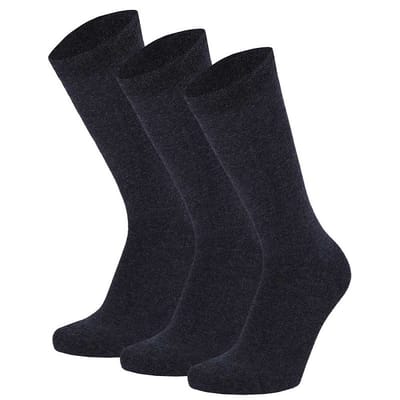 Apollo - Dames sokken - Sokken katoen dames - Sokken - Donker Jeans - Maat 35/42 - Dames sokken katoen 39 42 - Dames sokken naadloos