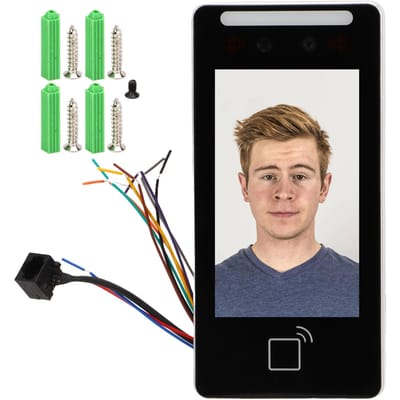 Machine de contrôle d'accès par reconnaissance faciale Mot de passe Carte d'identité Machine d'horodatage pour employés pour