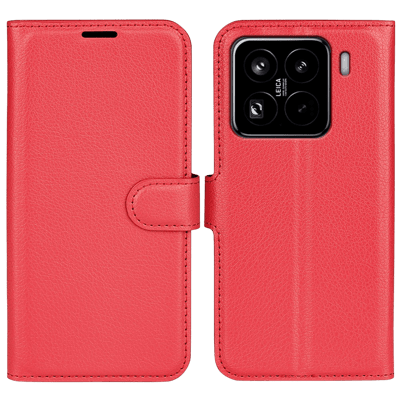 Mocaa Xiaomi 15 Pro Slim-Fit Book Case Rood
