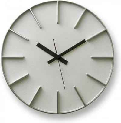 Lemnos-Edge-Wandklok-Large-Alu-Massief-Aluminium