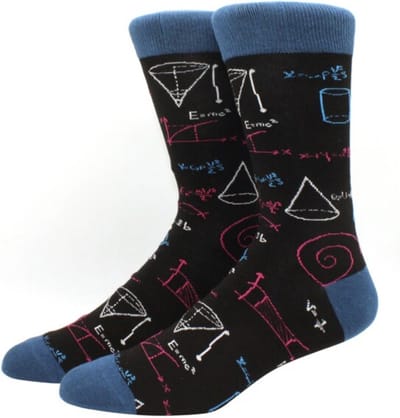 Winkrs | Wiskunde sokken | algebra, rekenen, formules | Maat 40/46