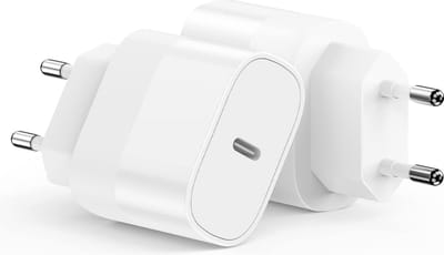 2-Pack usb C 20w Power Adapter - Vernieuwd Design - Snellader usb-C