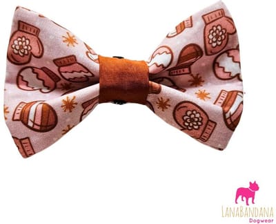 LanaBandana Dogwear | Winter | Kerst | Baby, it's cold outside | Hondenstrik | Bowtie | One size