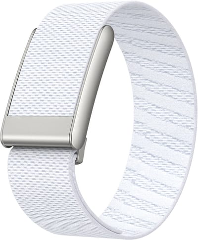 Stravo Nylon Vervangend Bandje geschikt voor Whoop 5.0 (Wit) | Comfortabel & Praktisch Polsbandje