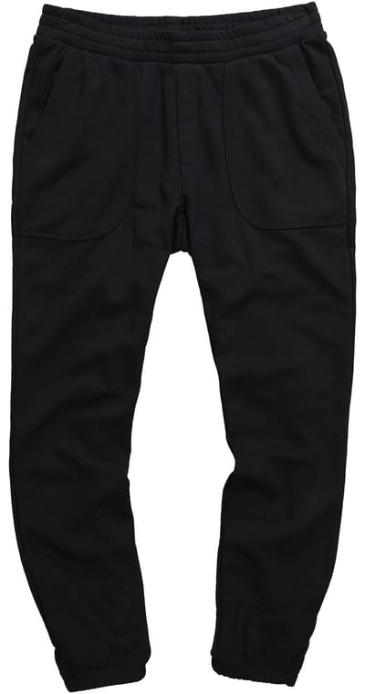 JAY-PI - Heren - Trainingsbroek fitness Buik-Fit Straight Fit - Zwart - Maat 3XL