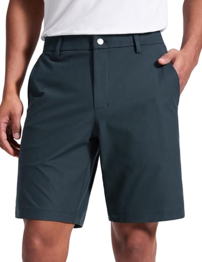OmGoods - Dailygoody - Golfshorts - Heren All Day Comfy Golf Shorts - Lichtgewicht en ademend - 9 inch - Casual werk - Met zakken - Perfect voor golf en dageli