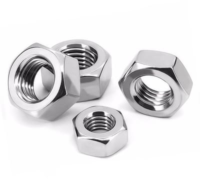 25 Stuks M5 RVS Moeren - Hex Moeren met Metrische Draad A2 V2A voor Diverse Toepassingen