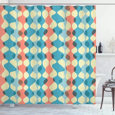Abakuhaus Abstrakt Douchegordijn – Multicolor 175 x 240 cm