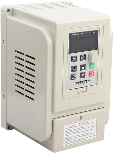 Creatorally Frequentiedimmer - VFD-frequentieregelaar - voor 2,2 kW driefasige motor - met 220 VAC eenfasige wisselstroom - Single-phase Variable Frequency Drive