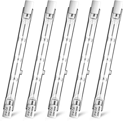 Dimbare Halogeenlamp R7s 500W 118mm - 11000 Lumen Warm Wit Licht