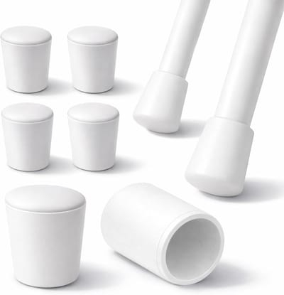Rubberen Voetjes - Meubelbeschermers - Meubels Plaatsen - Zelfklevend - 4 Stuks - Wit