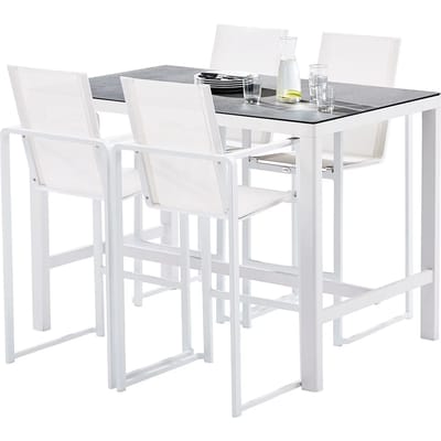 Stenen tuinmeubelen Wilsa Garden Barset T4+F4