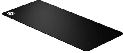Gaming-muismat - Stof - Rubberen onderkant - Zwart - Extra groot formaat - 900x400mm - 2mm dikte
