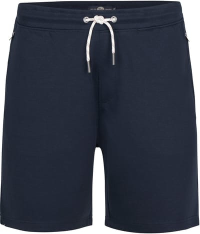 Petrol Industries - Heren Plus Size Sweat short Horizon - Blauw - Maat 3XL