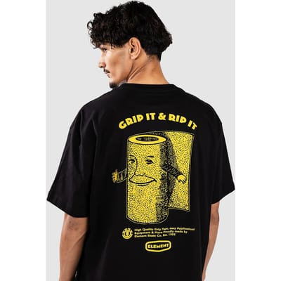 Element Grip It T-Shirt zwart
