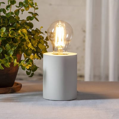 3 standen - Standaard bol - E27 - 6.5W - Super Warm Wit <2200K - Filament - Helder