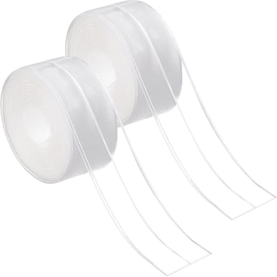 Zelfklevende Waterdichte Sealing Tape - 2 Rollen, 3.2 m x 38 mm, Mould-Resistant, Ideaal voor Keuken, Badkamer en Toilet, Perfect voor Wandafwerking