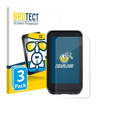 Screenprotector 3 Stuks voor iGPSPORT BiNavi Air Beschermglas transparant