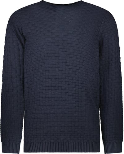 Cars Jeans Brayan Sw Knit Navy Size: S | Sweaters Outlet | Heren | Blauw