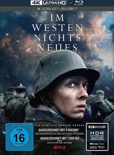 Im Westen nichts Neues (2022) - 2-Disc Limited Collector's Edition im Mediabook (UHD + Blu-ray)