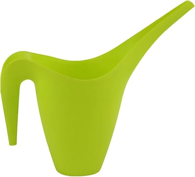 Lange uitloop gieter 1,8 liter voor kamerplanten met ergonomisch handvat, ideaal voor tuinieren en buitengebruik, gemakkelijk te bedienen en draagbaar