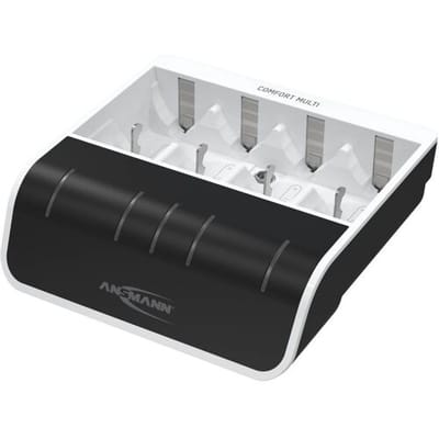 Ansmann Comfort Multi Batterijlader NiMH AAA (potlood), AA (penlite), C (baby), D (mono), 9 V (blok)