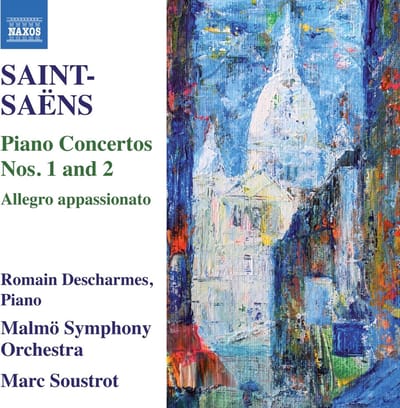 Romain Descharmes, Malmö Symphony Orchestra, Marc Soustrot - Saint-Saëns: Piano Concertos Nos. 1 And 2 Allegro Appassionato (CD)