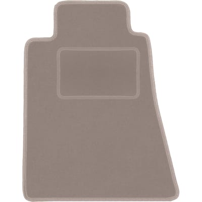Beige bestuurdersmat voor: Mercedes SL R107 zonder katalysator coupé (1971-1989)