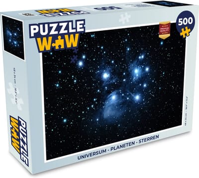 Puzzel Universum - Planeten - Sterren - Jongens - Meisjes - Kinderen - Legpuzzel - Puzzel 500 stukjes