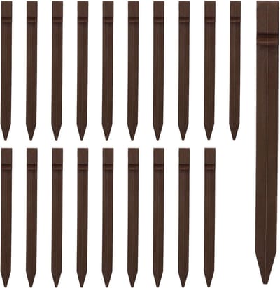 Kunststof Grondharingen voor Tuin - 25 cm - Spikes voor Gazons en Landschapsranden