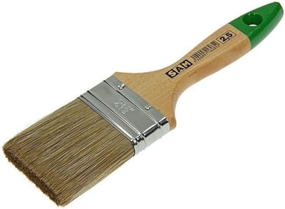 SAM lazuur platte verfkwast / beitskwast - 2,5 inch