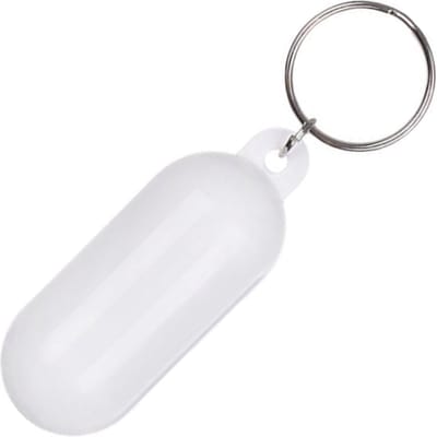 Drijvende sleutelhanger voor Boei fender Wit Drijver Boot Varen Watersport