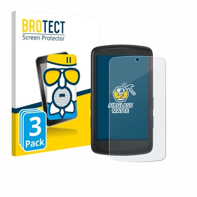 BROTECT - Screenprotector voor Bryton Rider S810 - Folie Beschermfolie Beschermglas matte 3 Stuks