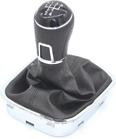 Pookknop Geschikt voor Volkswagen Polo 6R en 6C (5 versnellingen) bouwjaar 2009-2018 VW versnellingspook Polo met pookhoes