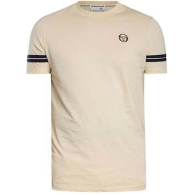 T-shirt Korte Mouw Sergio Tacchini Grello T-Shirt Sandshell/Maritime Blue