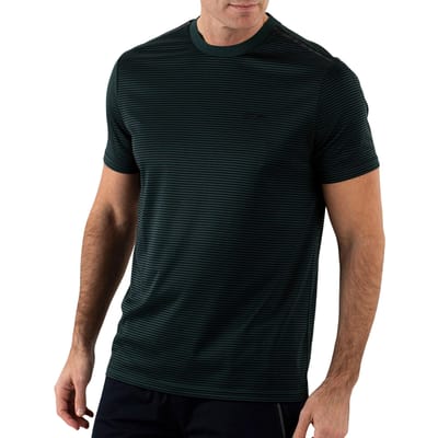 Sjeng Sports TEX - Maat: M Retro Green - Tennis Shirt Mannen - Sportshirt - 100% polyester