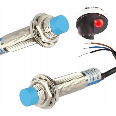 Rosfix Inductieve Sensor LJ12A3-4-Z/BX - NPN NO - 6-36VDC 0–4mm IP67 - Koper/PBT 1,2m Kabel