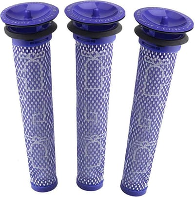 XL set Hepa Filter - 3 stuks - Front filters geschikt voor Dyson V6 V7 V8 DC58 DC59 DC61 DC62.
