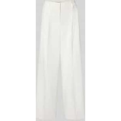 Wide Fit stoffen broek met vouwplooien