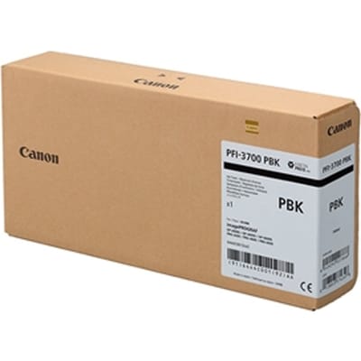 Canon PFI-3700PBK inktcartridge extra hoge capaciteit foto zwart (origineel)