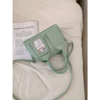 Koreaanse Ins Zoete Handgedragen Bowlingtas Dames Nieuwe Mode Kussentas Veelzijdige Crossbody Tas gray