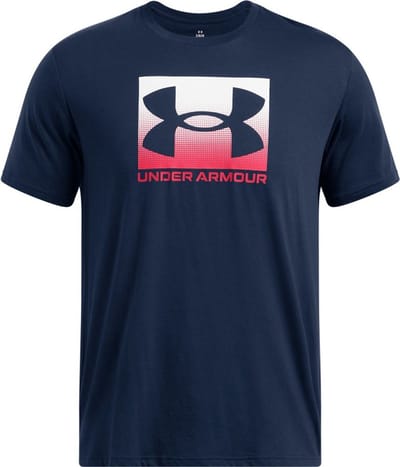 Under Armour UA M BOXED SPORTS UPDATED SS-BLU Heren Sportshirt - Academy - Rood