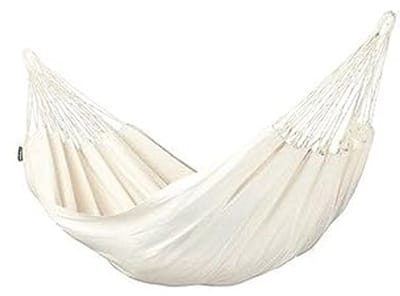 Hangmat Katoen Natuurlijke Kleur 200x100 cm - Perfect voor Ontspanning en Comfort