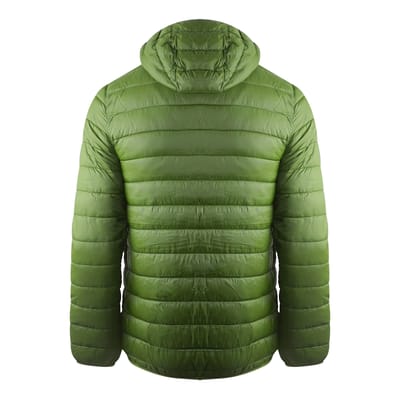 Aquascutum London Logo Army Green Active Hoodie Jacket