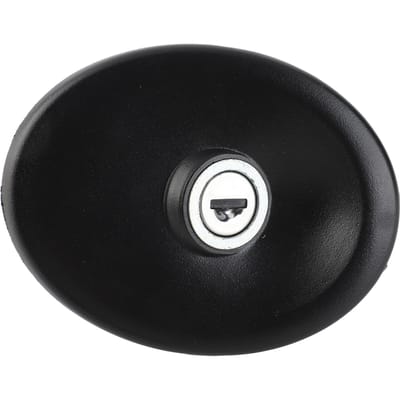 Afsluitbare Brandstoftankdop voor Auto met Sleutels 3966745 Vervanging voor Transit MK4 MK5 1994‑2000 black
