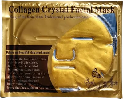 Collageen gezichtsmasker - 8 Stuks - Huidverzorging - Maskers - Goud collageen - Diep reinigend & Anti-aging - Peel-off & Antirimpel - Gezichtsverzorging - Verwijdert fijne rimpels en herstelt de elasticiteit van uw huid! - Natuurlijk huidproduct