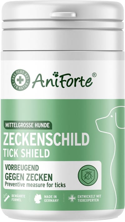 AniForte Tick Shield - Medium Dogs - 60 capsules