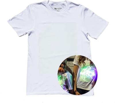 Glow in the Dark T-shirt met Lichtpen - Herbruikbaar Tekenen in het Donker